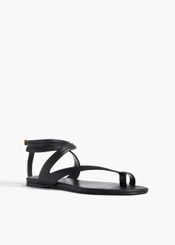 Aimee Ankle Strap Flat Sandal in|Khaite Online