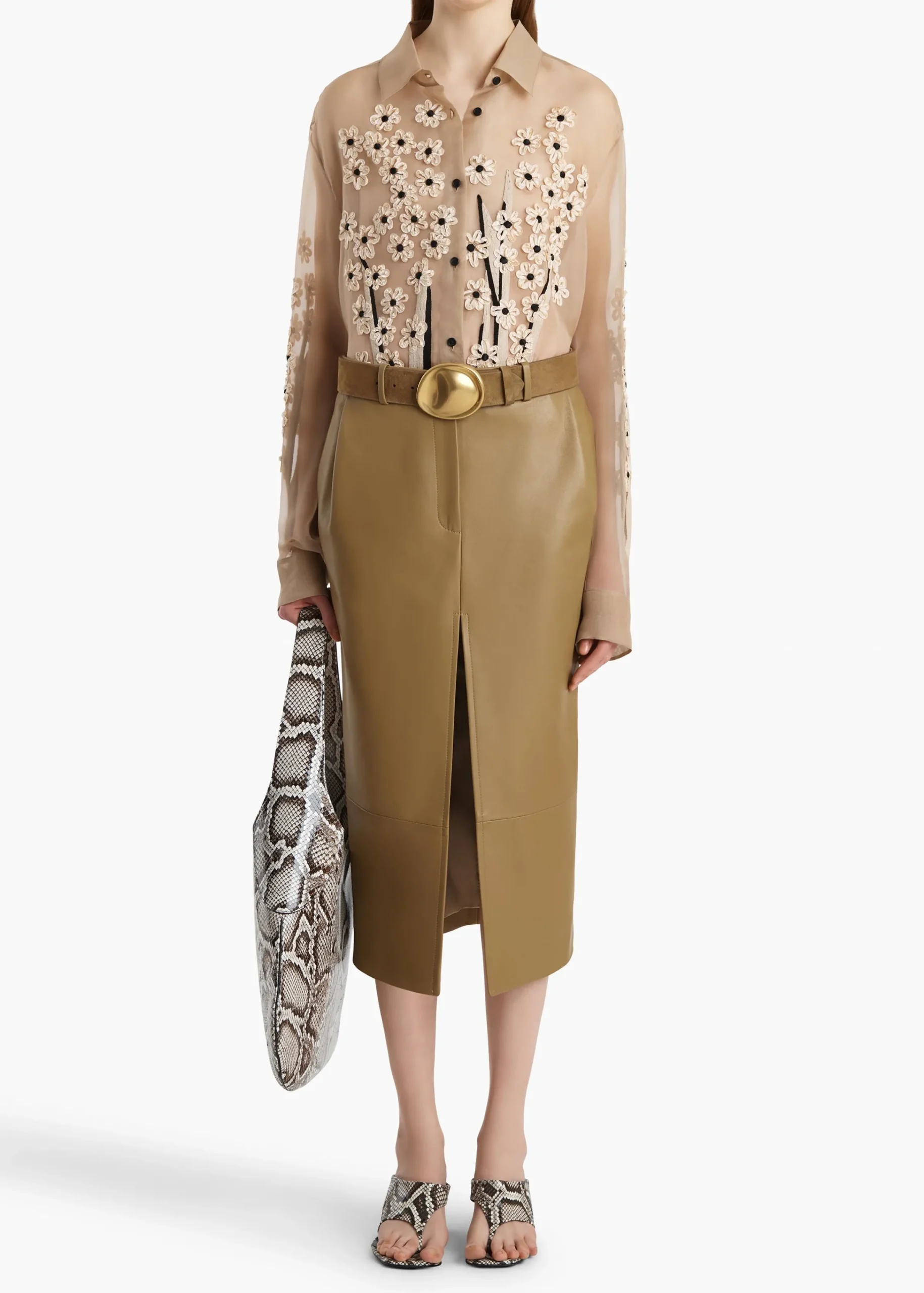 Anden Skirt in|Khaite Outlet