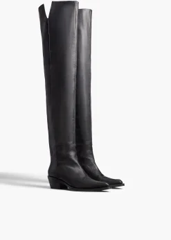 Clive Over-the-Knee Flat Boot in|Khaite Sale