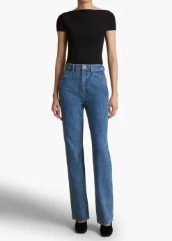 Danielle Stretch Jean in|Khaite Hot