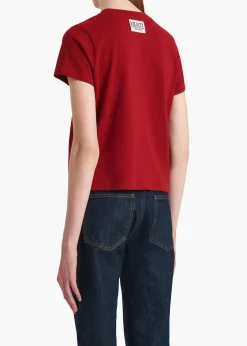 Emmylou T-Shirt in|Khaite Hot