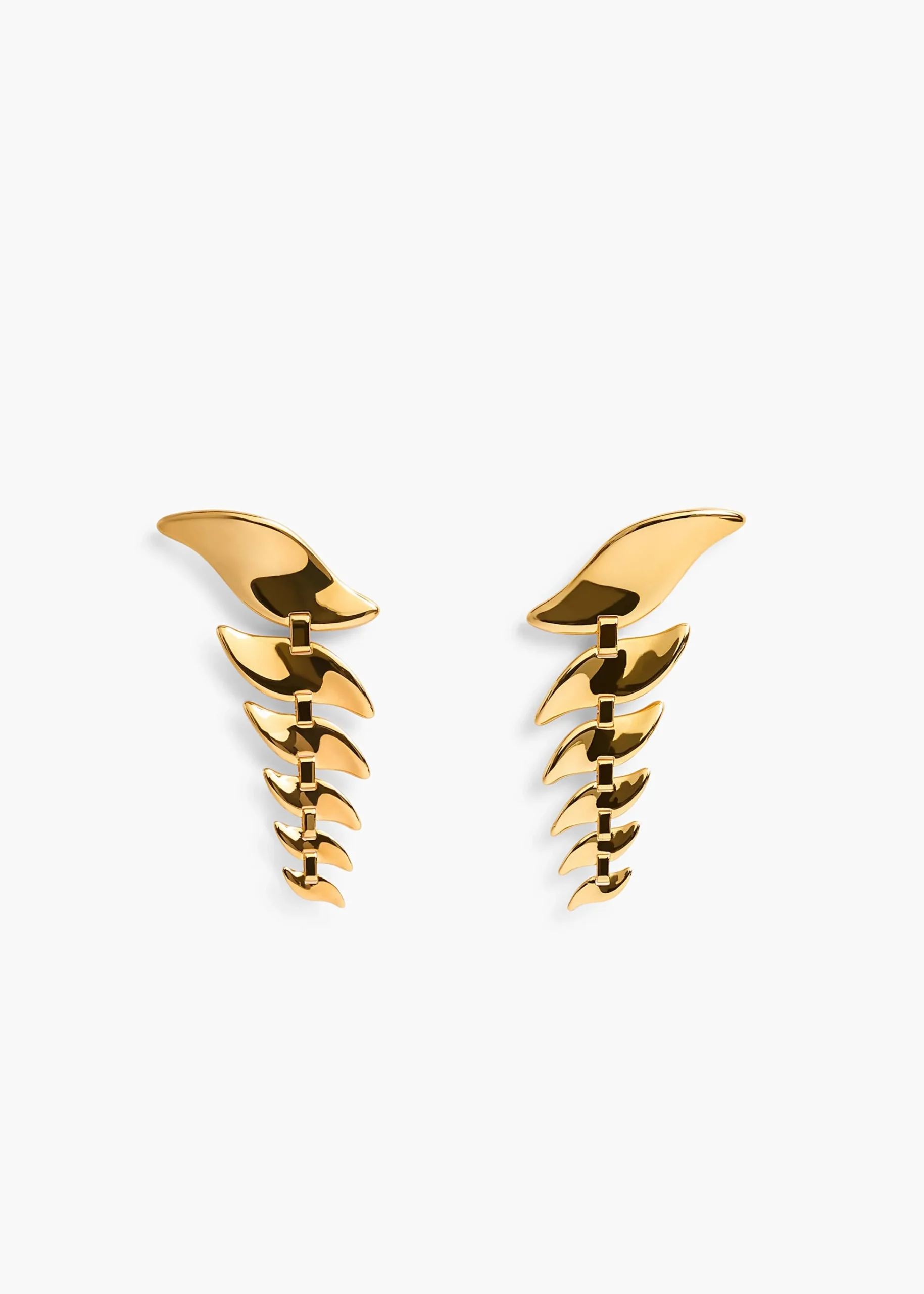 Leaf Cascading Earrings in|Khaite Hot