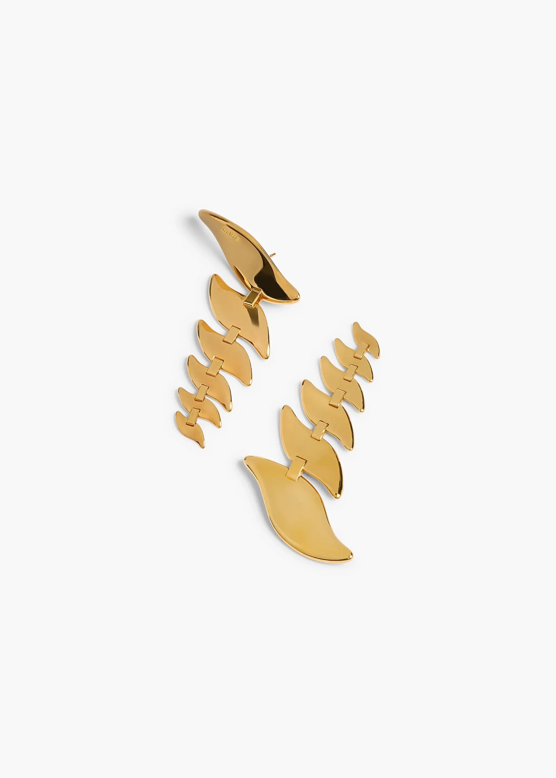 Leaf Cascading Earrings in|Khaite Hot