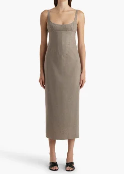 Lotte Dress in|Khaite Discount