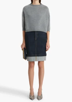 Sabina Sweater in|Khaite