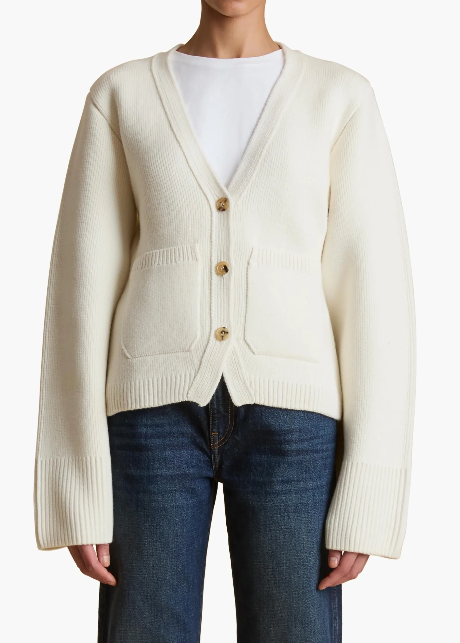 Scarlet Cardigan in|Khaite Hot