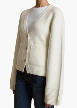 Scarlet Cardigan in|Khaite Hot