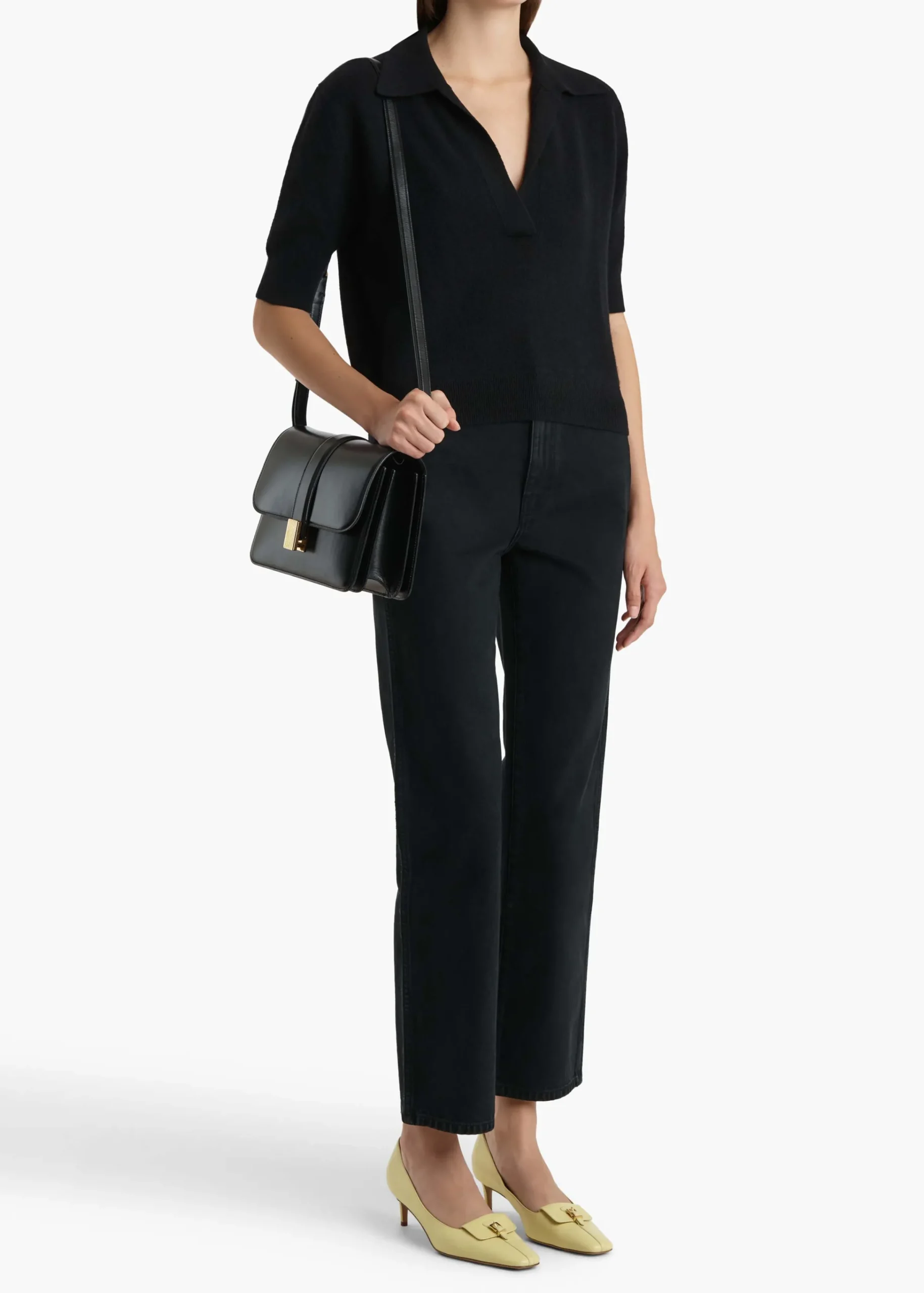 Shrunken Jo Sweater in|Khaite Sale